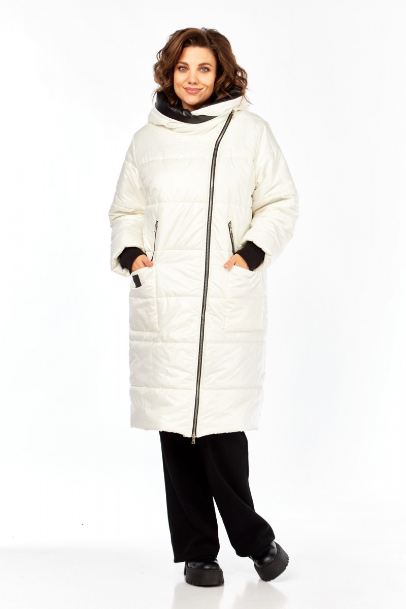 Женское пальто Диомант 2129 экри