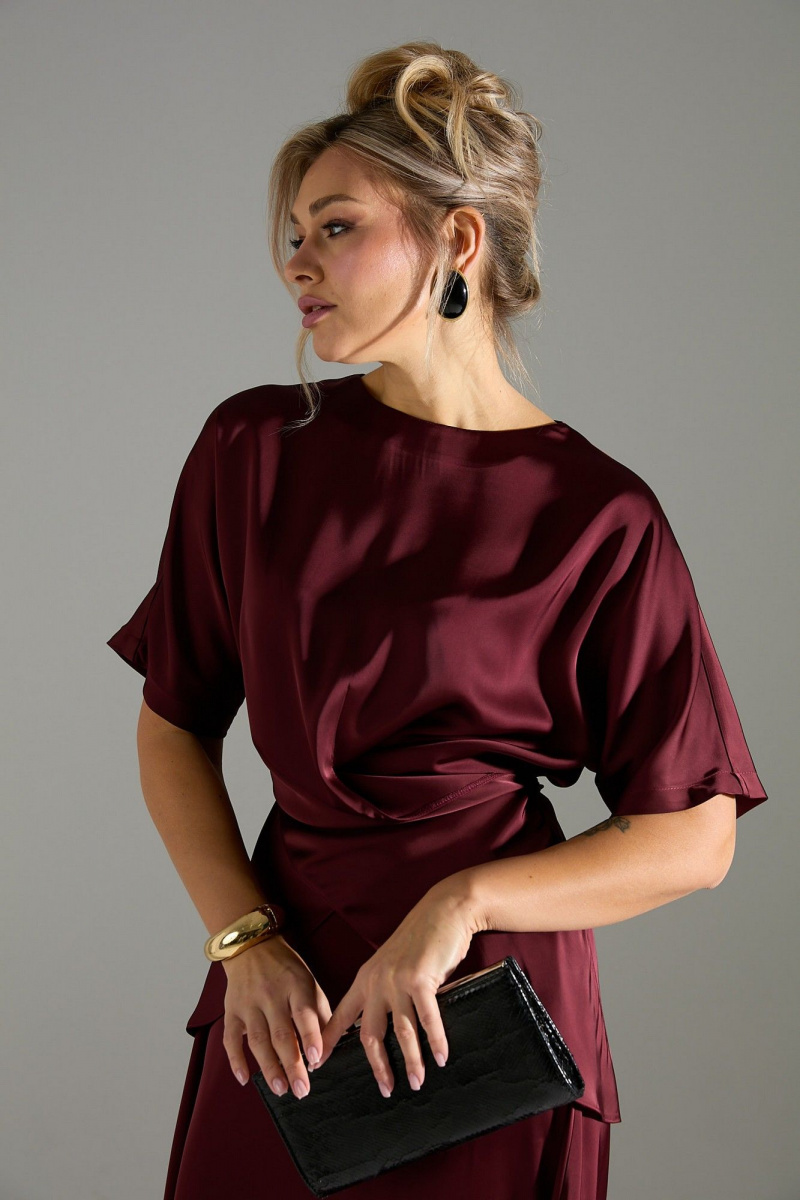 Юбочный комплект LM К1180114 бордовый