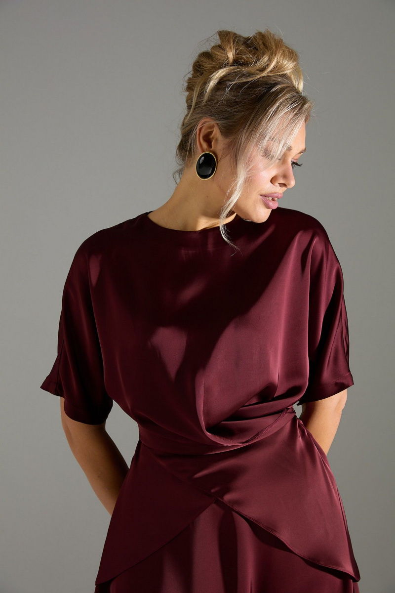 Юбочный комплект LM К1180114 бордовый