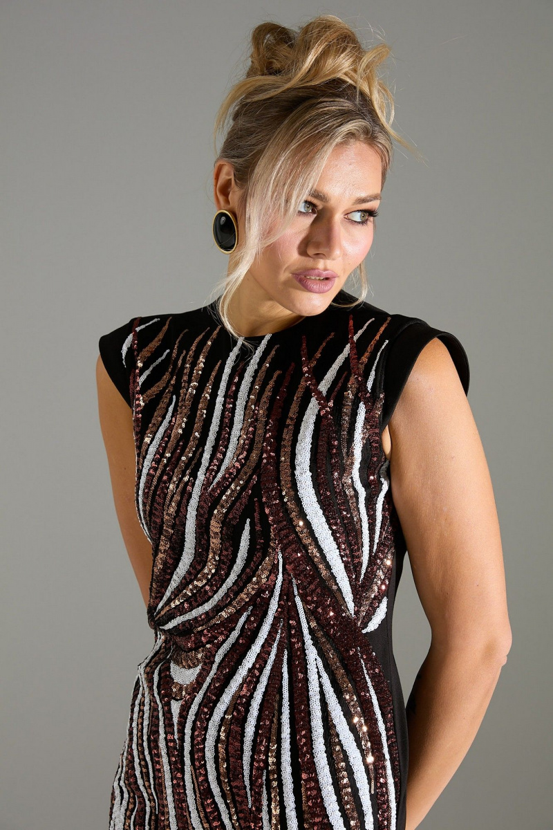 Платья LM М46 красное-белое