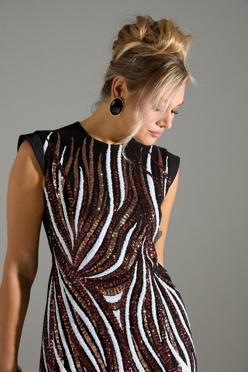 Платья LM М46 красное-белое