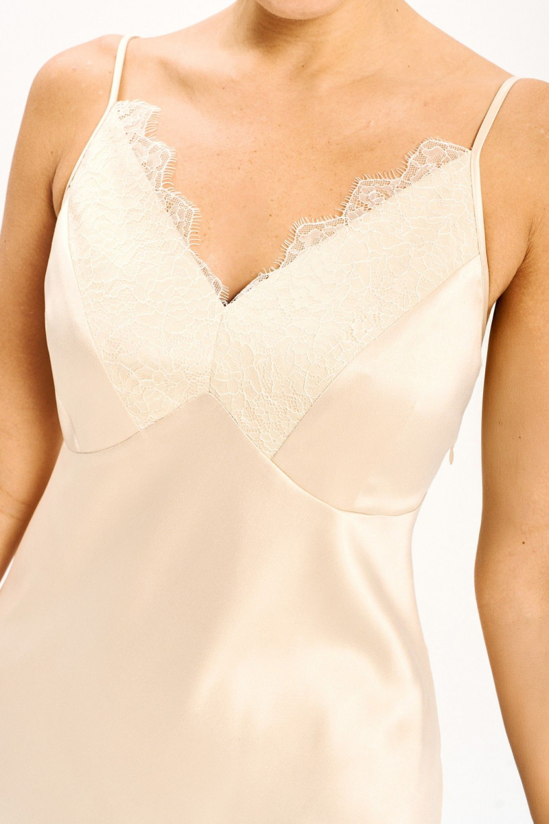 Платья FOXY FOX 1839 бежевый