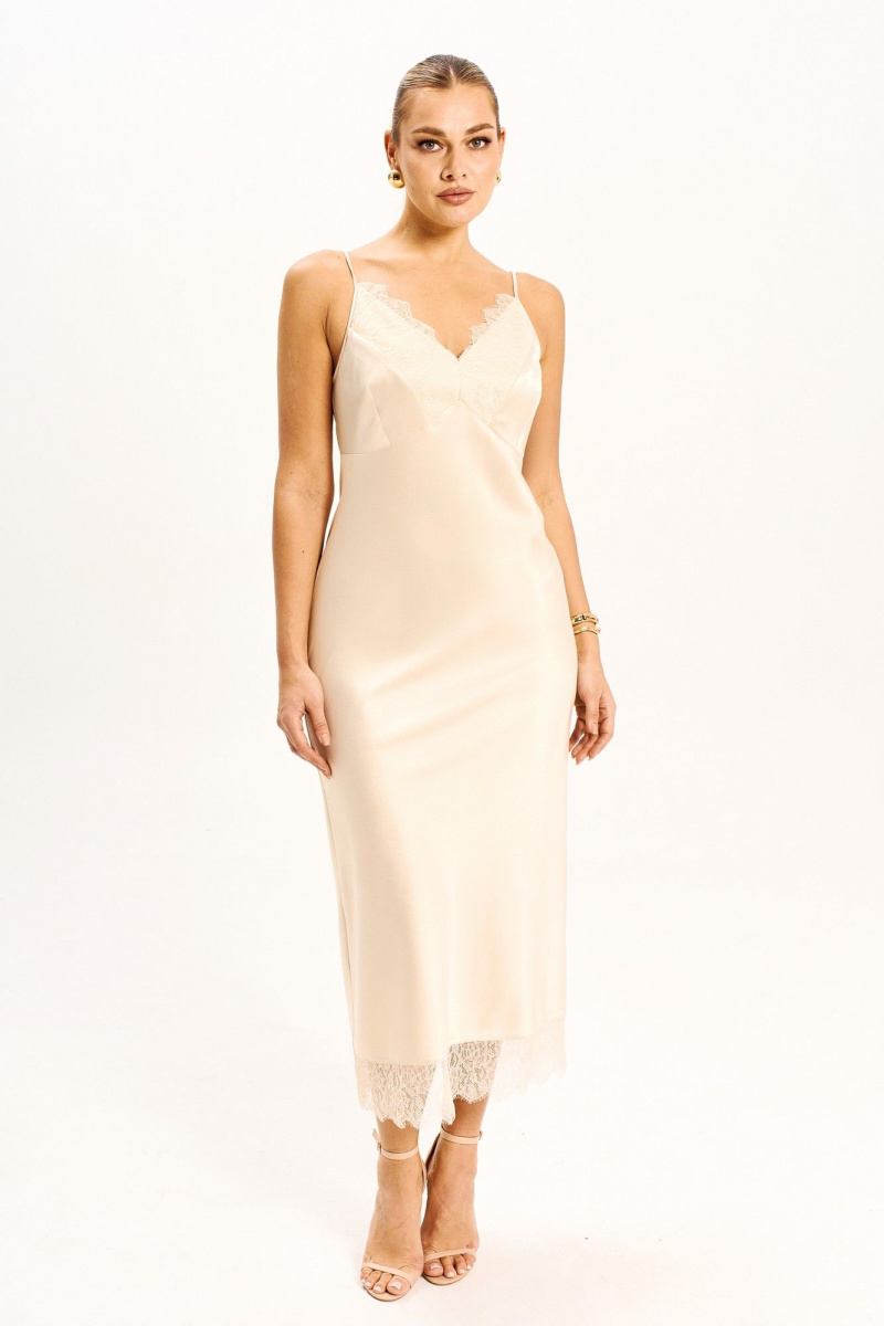 Платья FOXY FOX 1839 бежевый