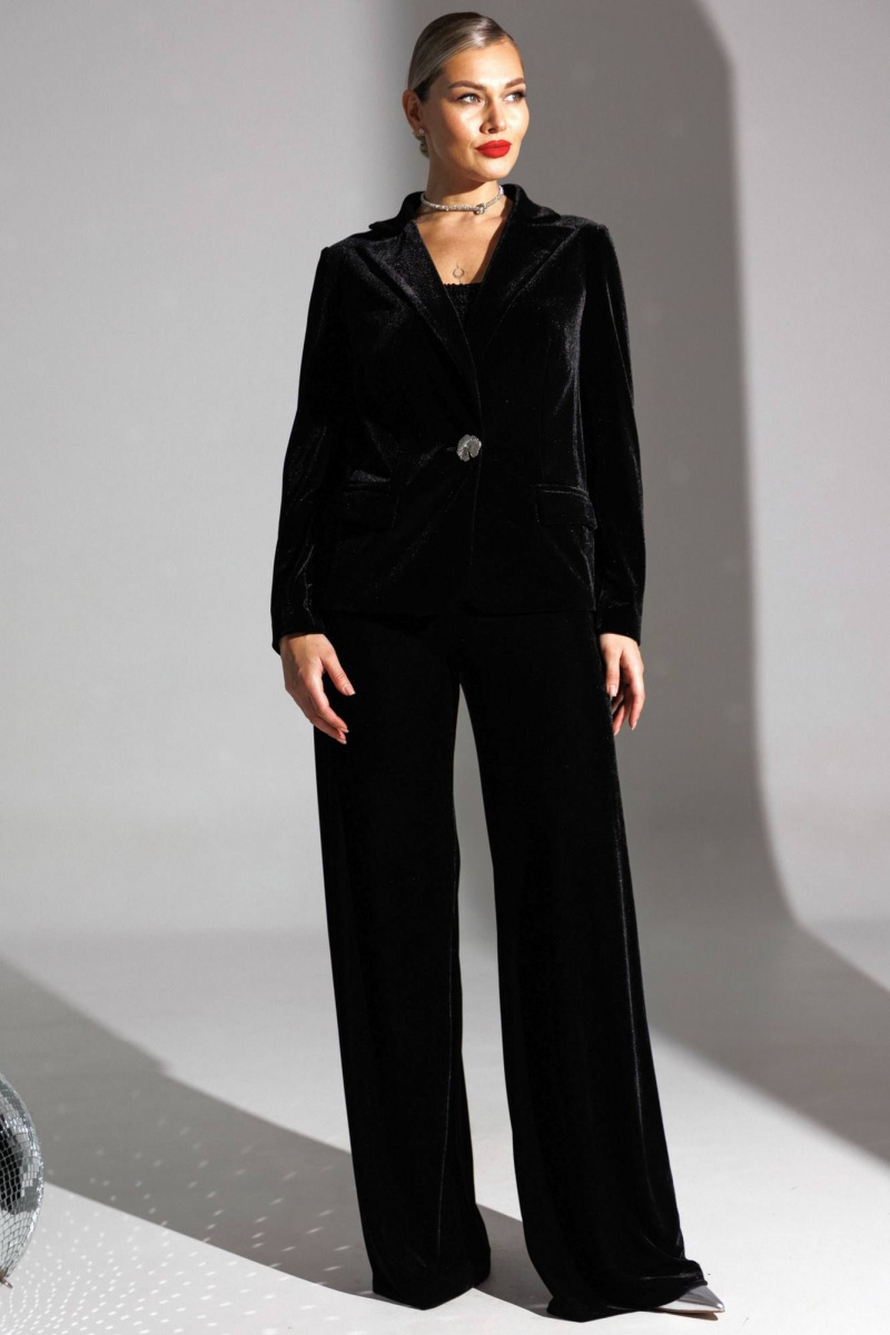 Жакеты Мода Юрс 25-2944 черный