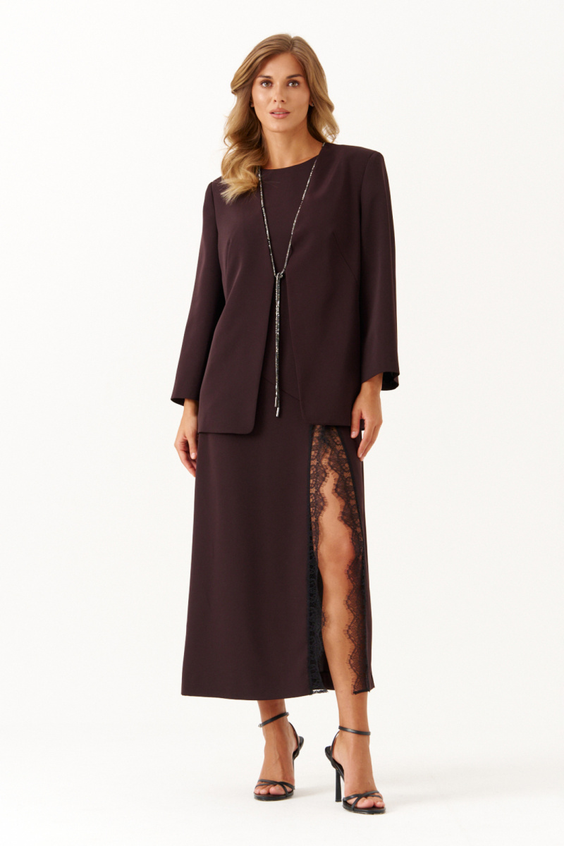 Жакеты Панда 115530 коричневый