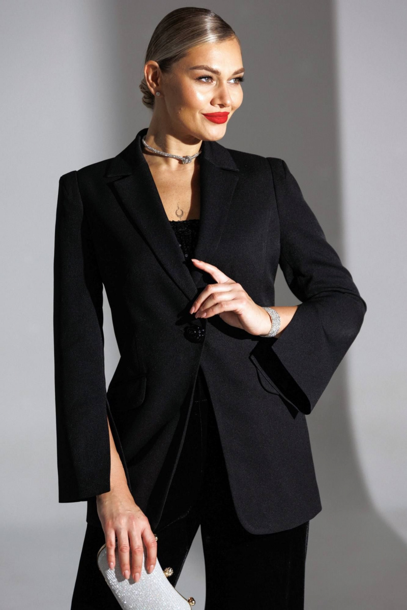 Жакеты Мода Юрс 25-2948 черный