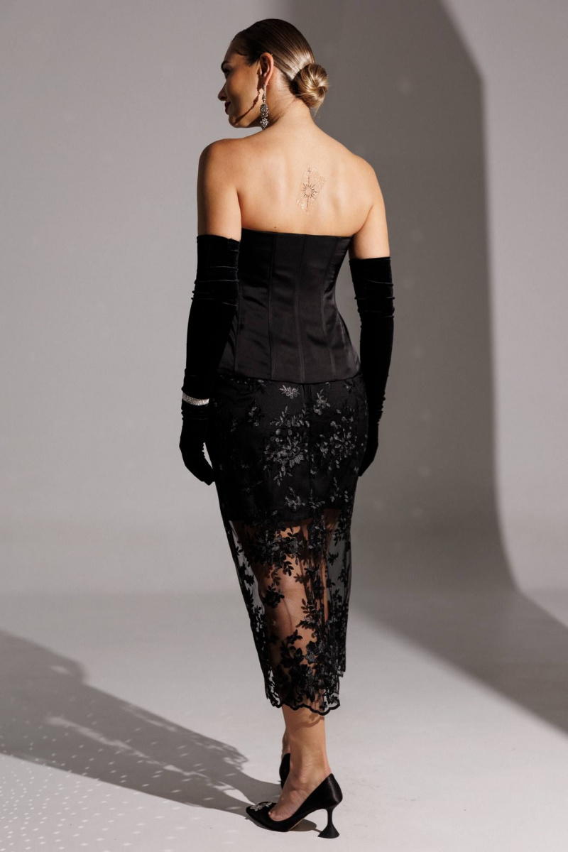 Юбки Мода Юрс 25-2946 черный