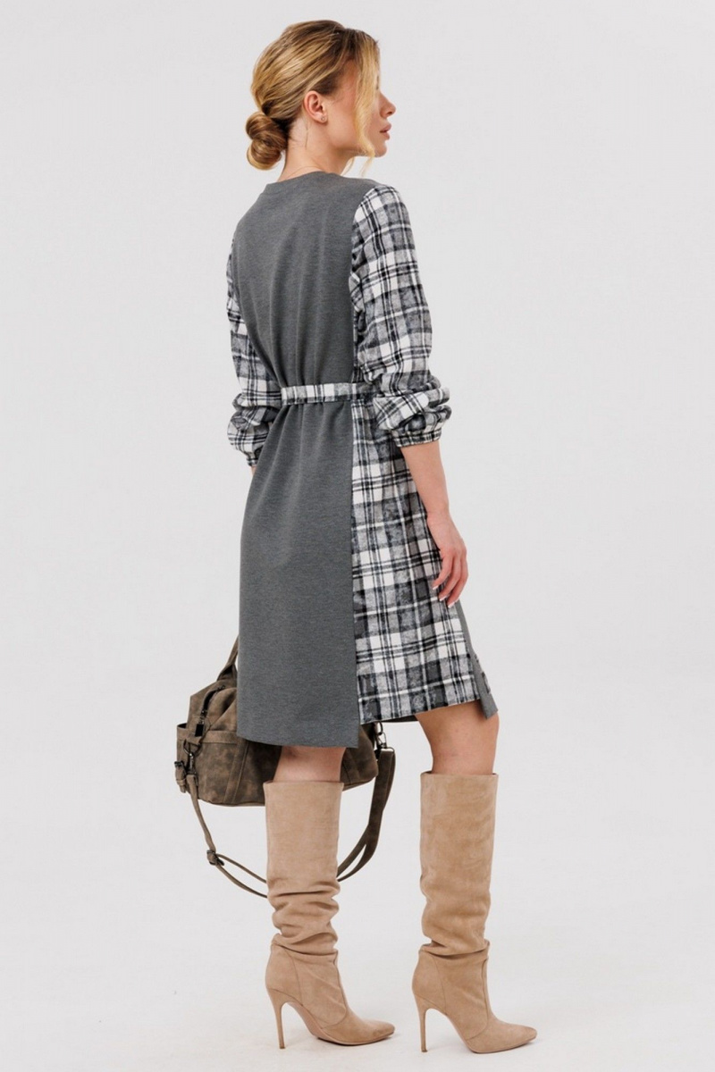 Платья Faufilure С1784 серый