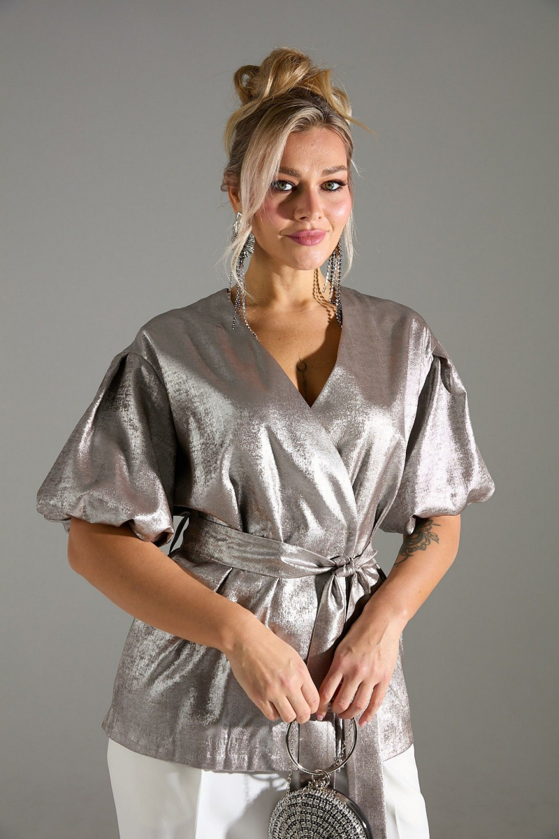 Брючный костюм LM К1460110  бежевый_шиммер