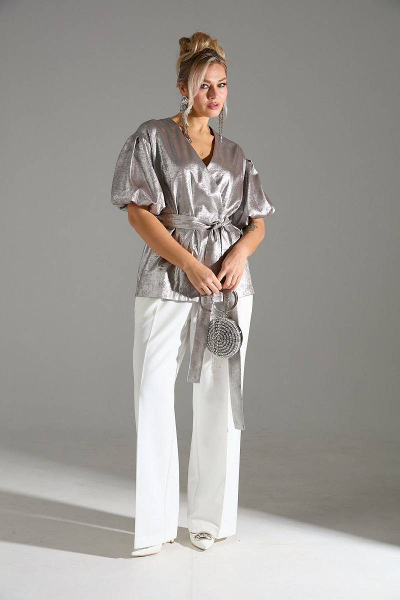 Брючный костюм LM К1460110  бежевый_шиммер