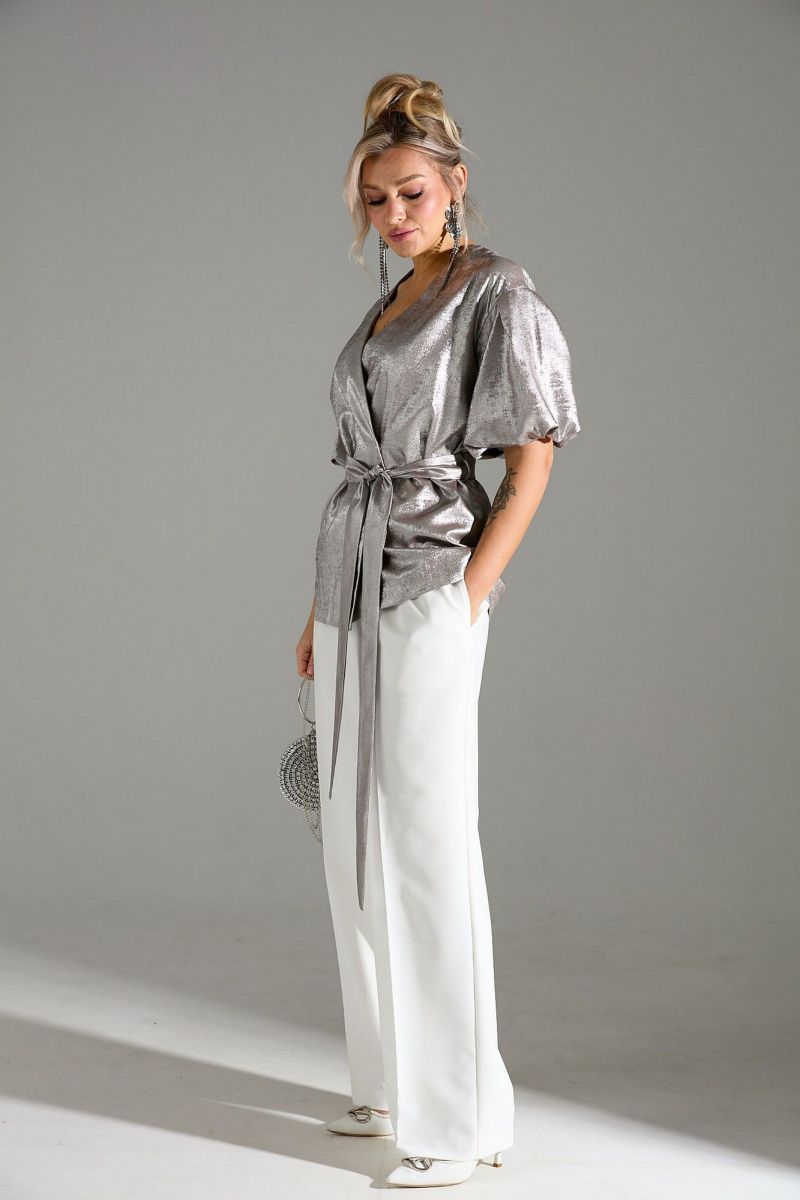 Брючный костюм LM К1460110  бежевый_шиммер