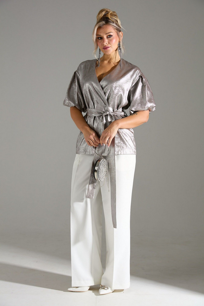 Брючный костюм LM К1460110  бежевый_шиммер