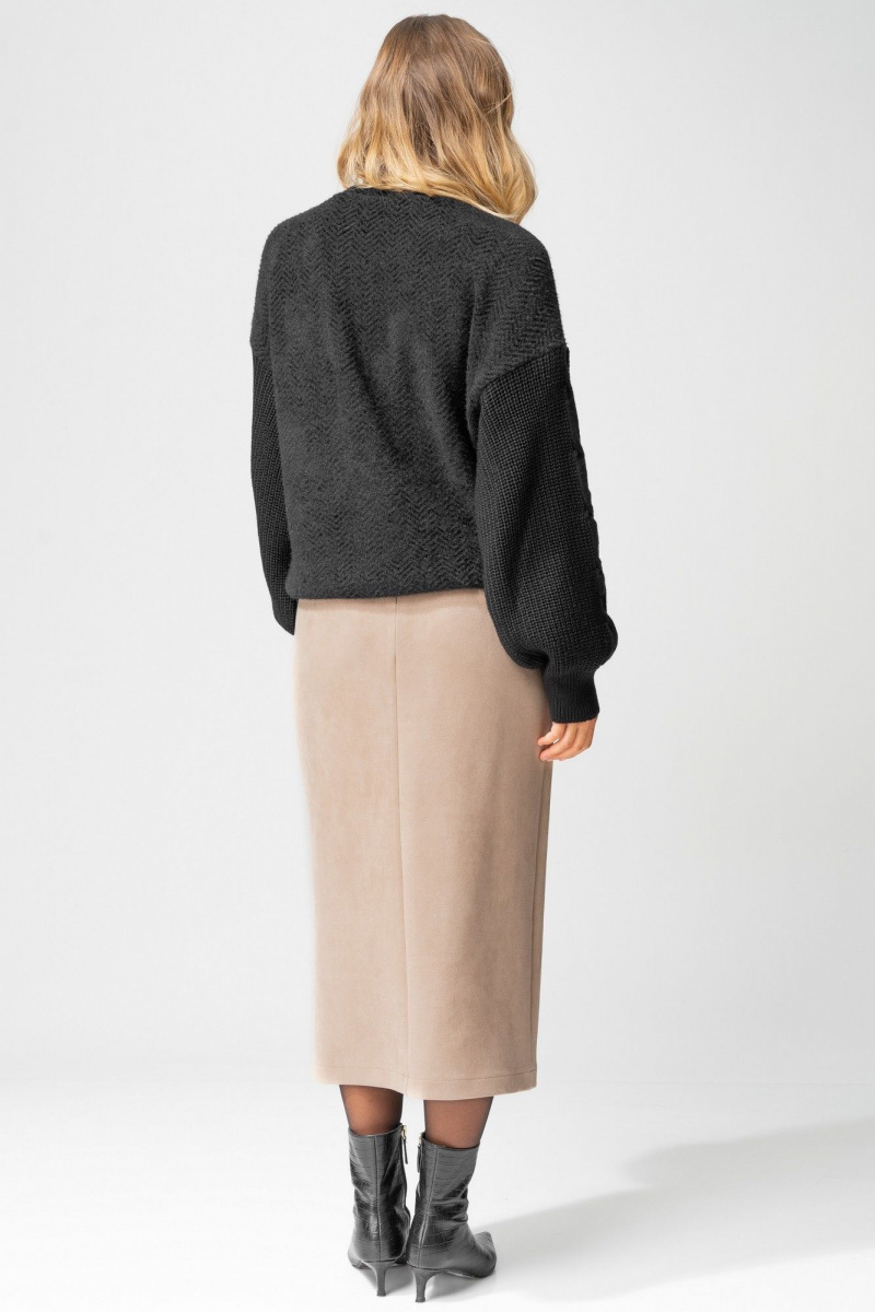 Юбки Laikony L-453-2 бежевый