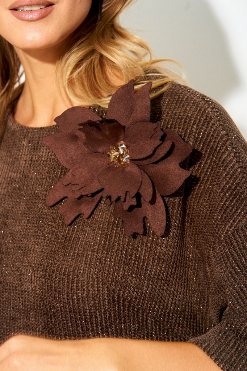 Платья Laikony L-904 шоколадный