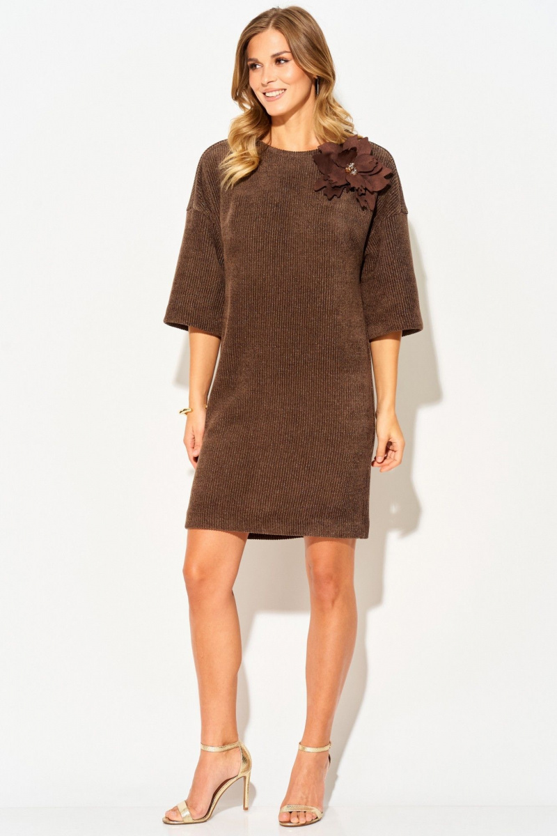 Платья Laikony L-904 шоколадный