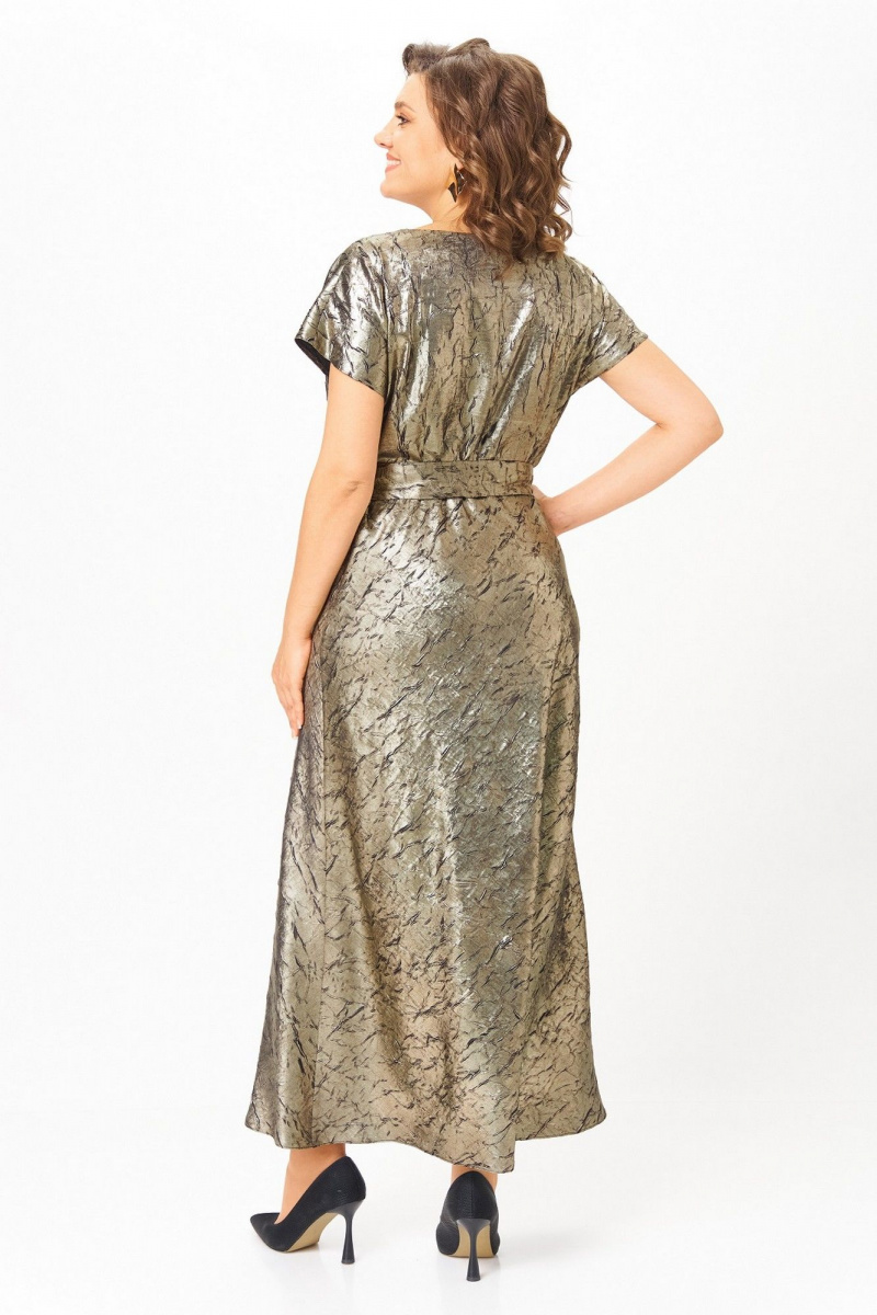 Плательный комплект Koketka i K 1332 золотой+черный