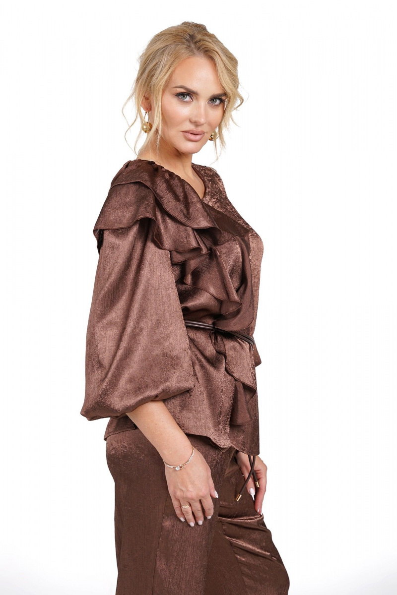 Брючный комплект Alani Collection 2479 капучино