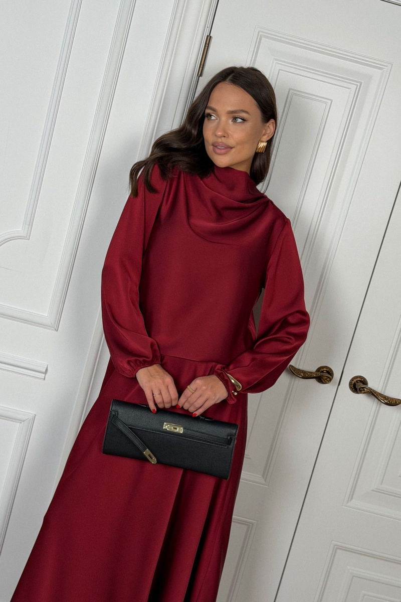 Юбочный комплект DAVA 2236 бордовый