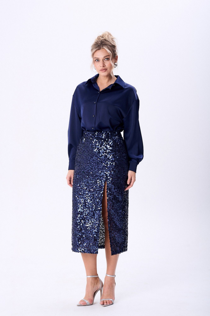 Юбочный комплект AMUAR 1093.1 синий