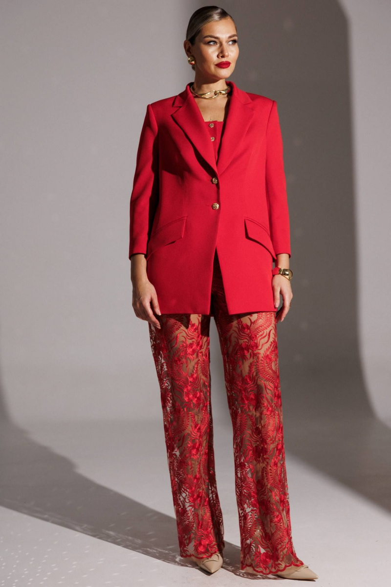 Жакеты Мода Юрс 25-2951 красный