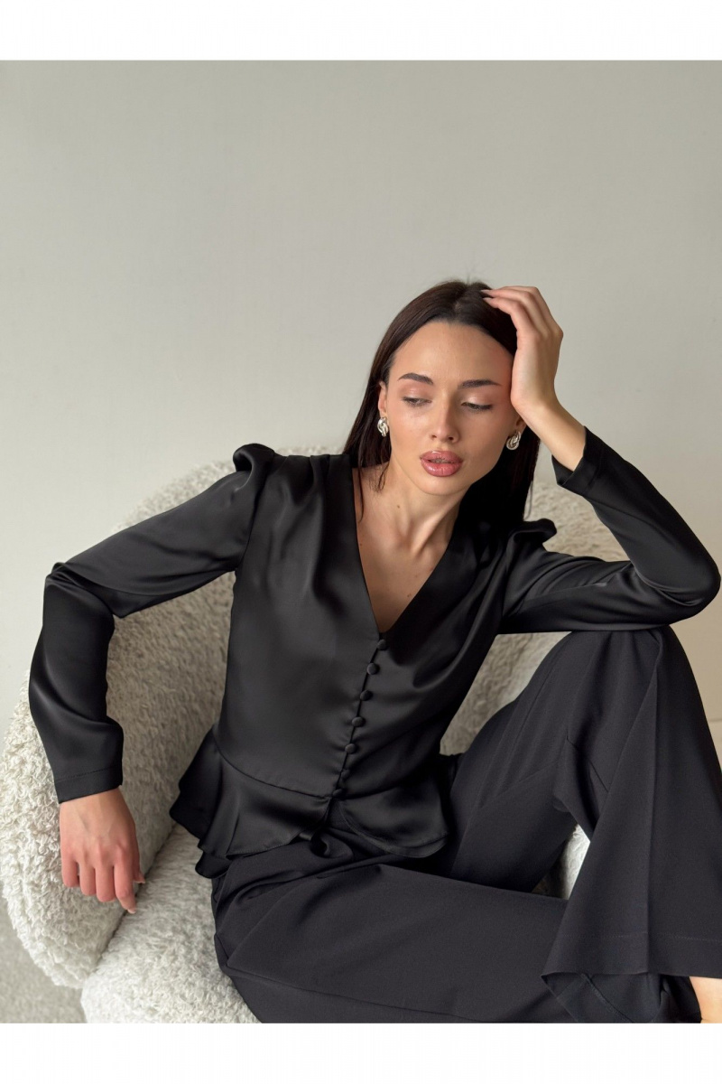 Блузы THE.WOMAN 0379 черный