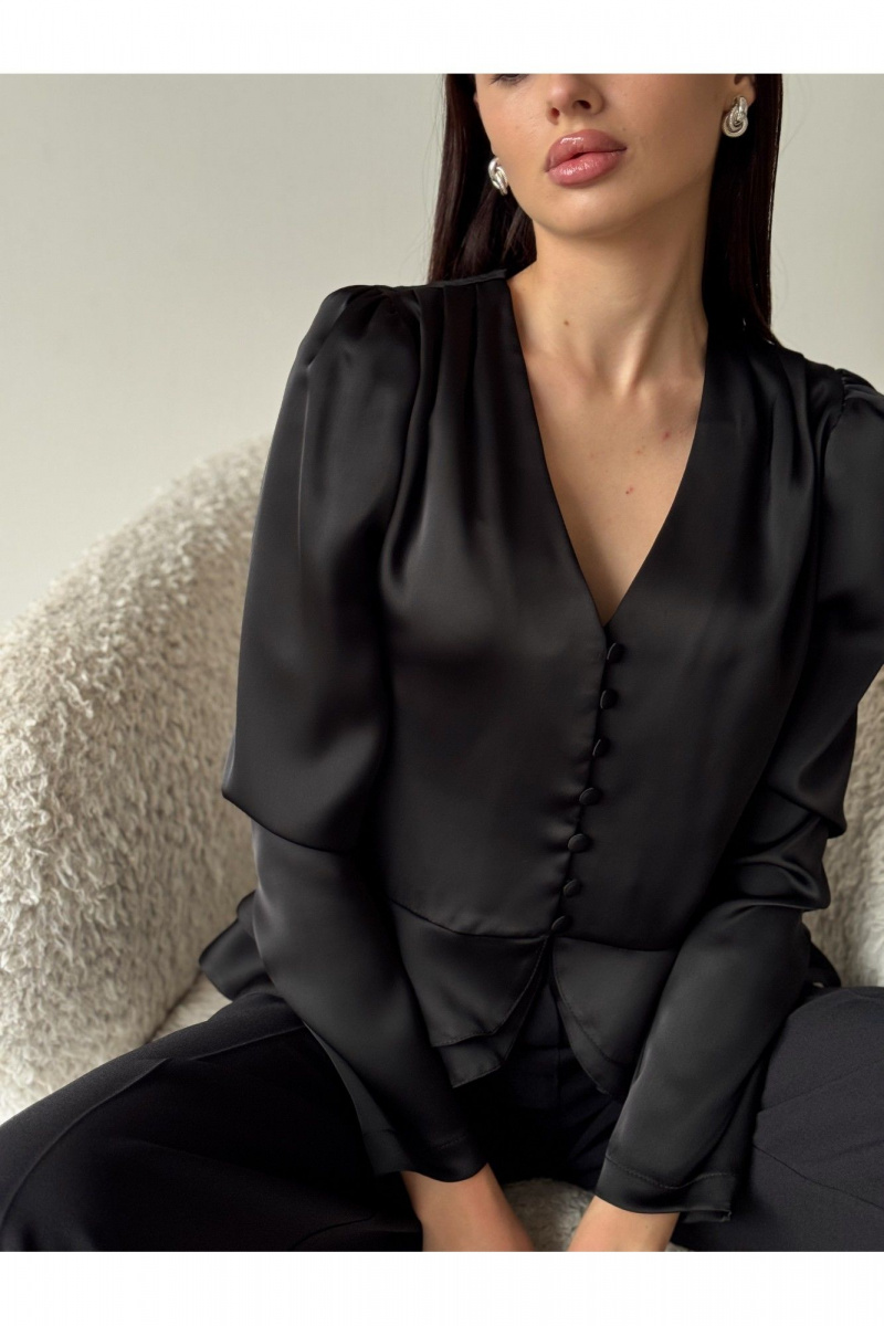 Блузы THE.WOMAN 0379 черный