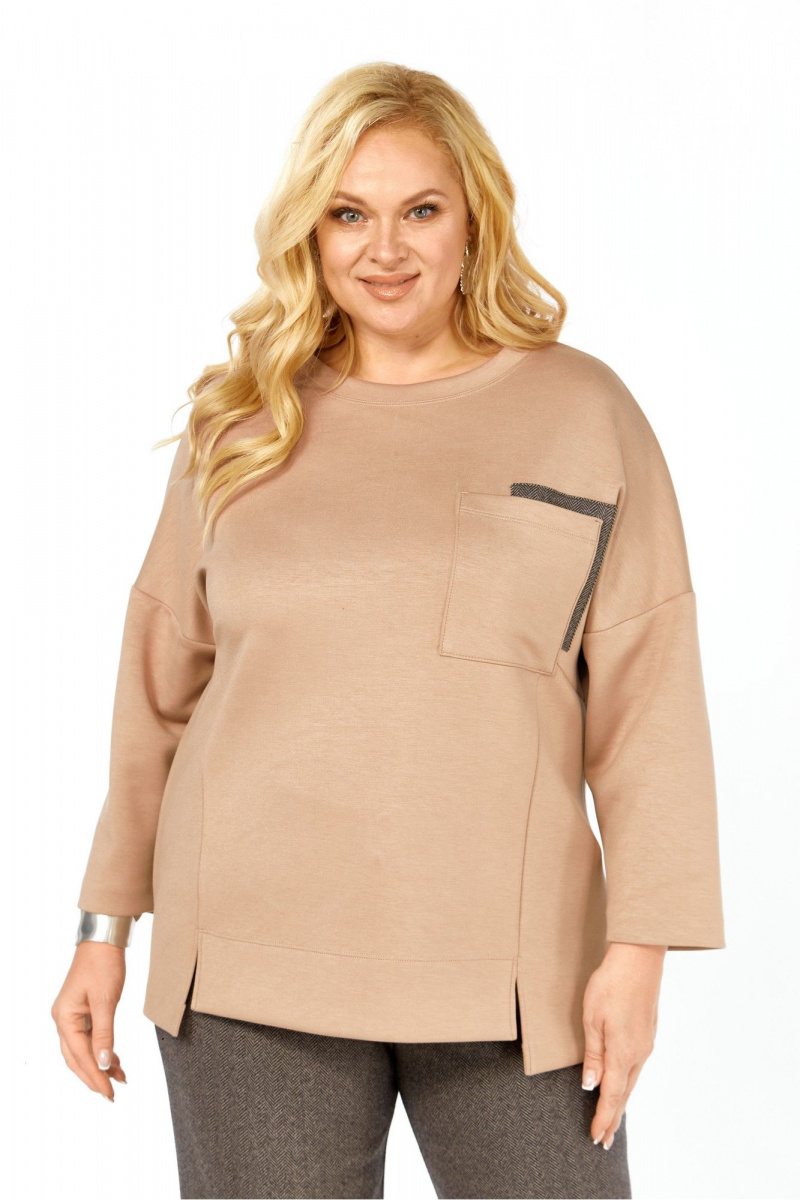 Блузы Элль-стиль 2437а бежевый