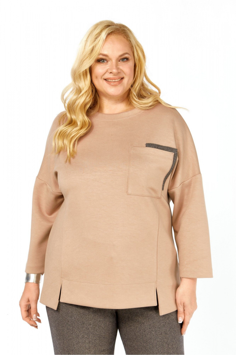 Блузы Элль-стиль 2437а бежевый