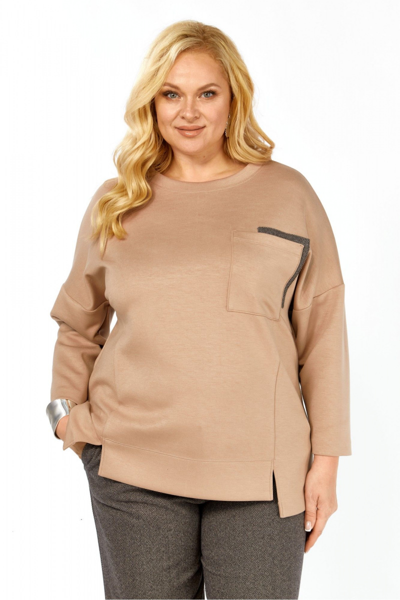 Блузы Элль-стиль 2437а бежевый