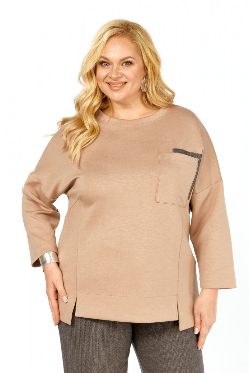 Блузы Элль-стиль 2437а бежевый