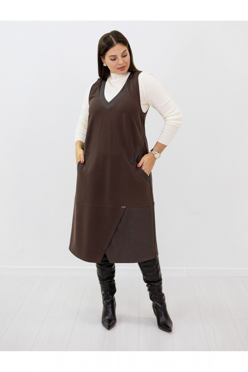 Платья Ollsy 01627 коричневый