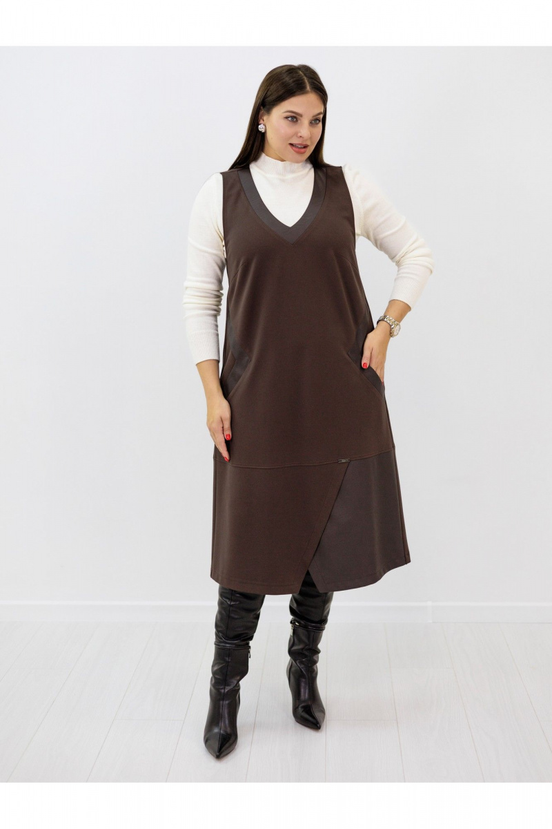 Платья Ollsy 01627 коричневый