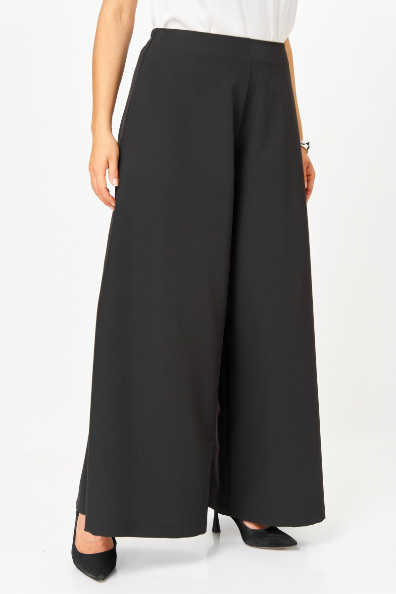 Брючный комплект ANASTASIA MAK 1287 черный+бежевый