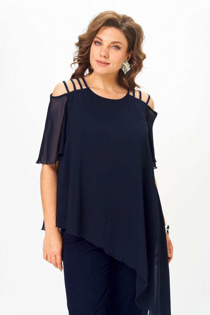 Брючный комплект ANASTASIA MAK 1305 синий