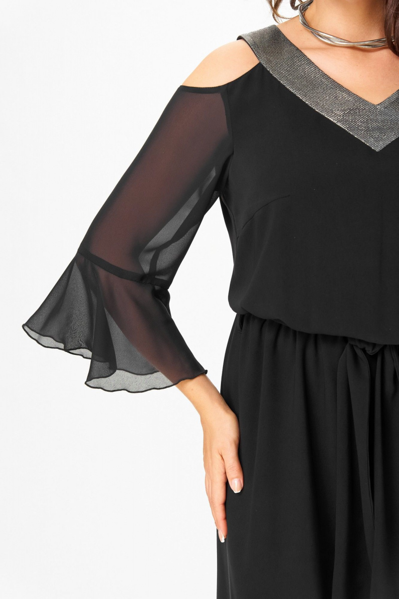 Женский комбинезон ANASTASIA MAK 1306 черный