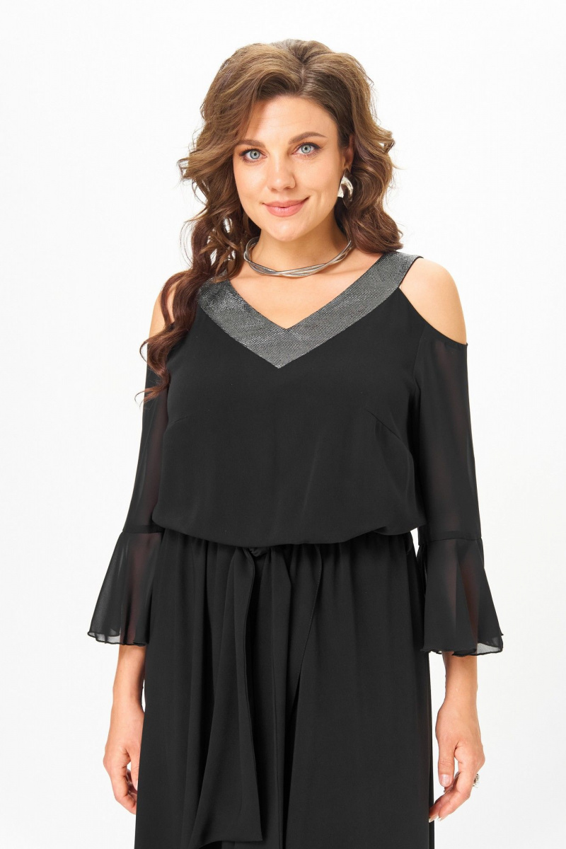 Женский комбинезон ANASTASIA MAK 1306 черный