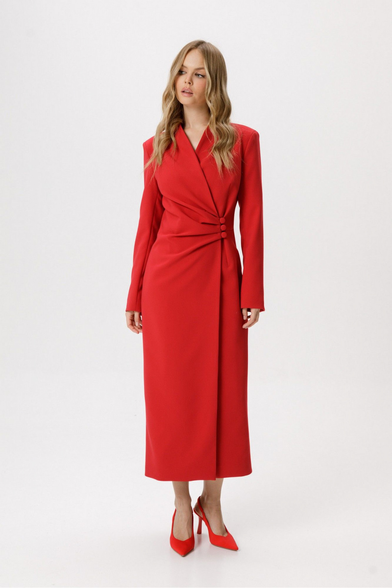 Платья PiRS 6299 красный