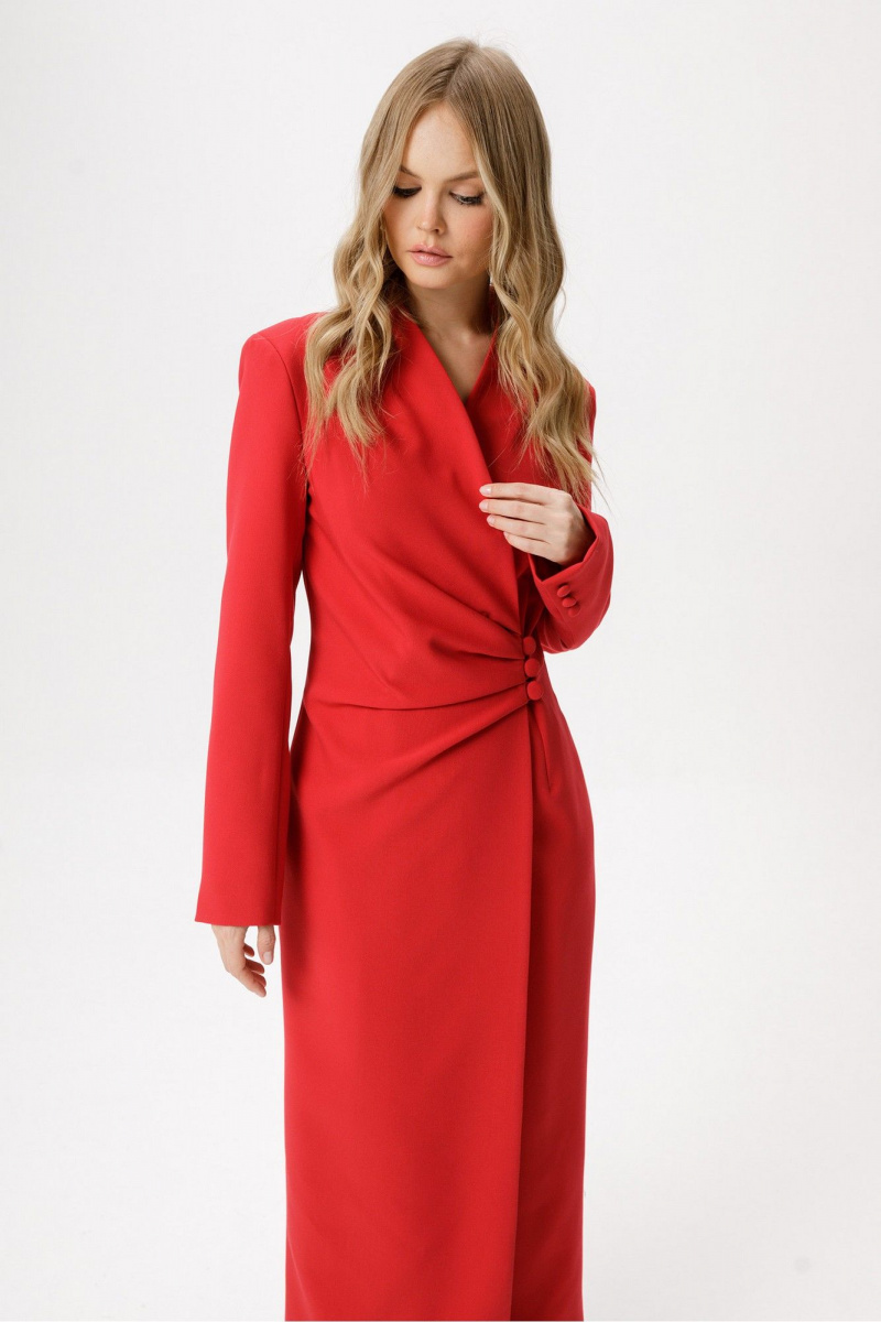 Платья PiRS 6299 красный