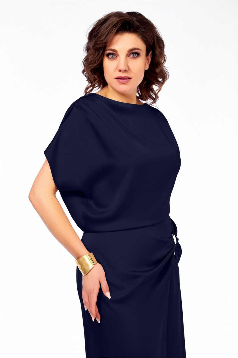 Платья Ольга Стиль С-902 синий