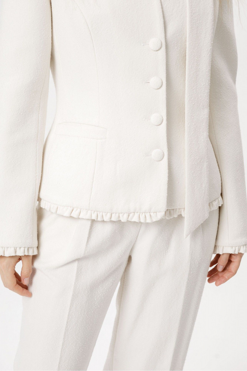 Брючный костюм PiRS 6336 айвори_букле