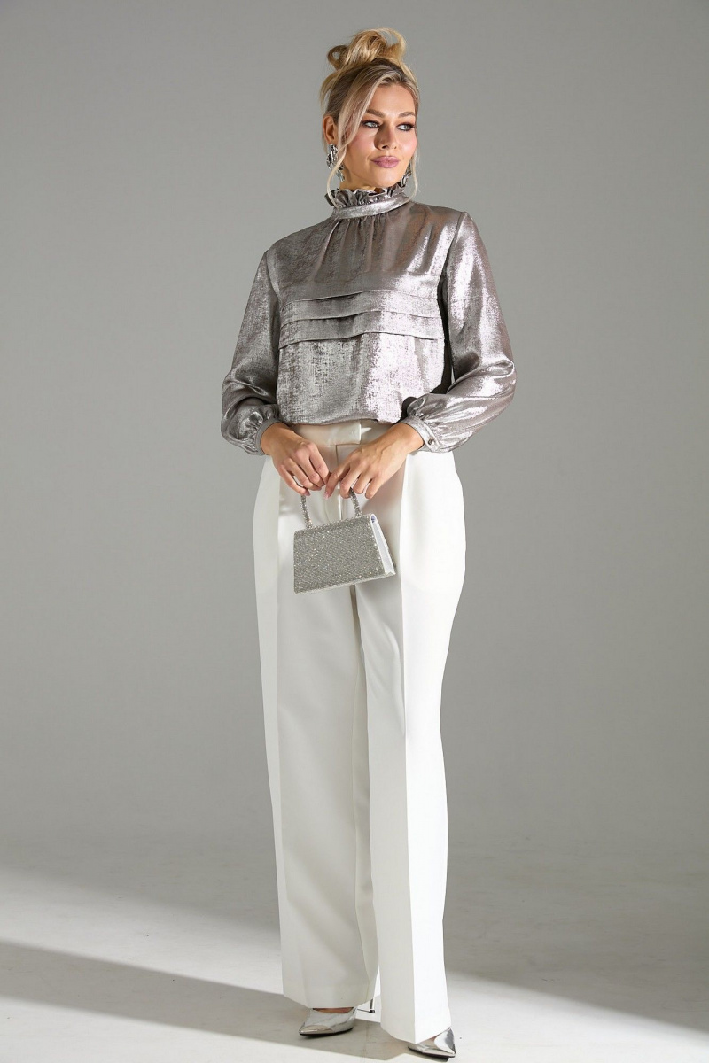 Брючный комплект LM К710146 бежевый_шиммер