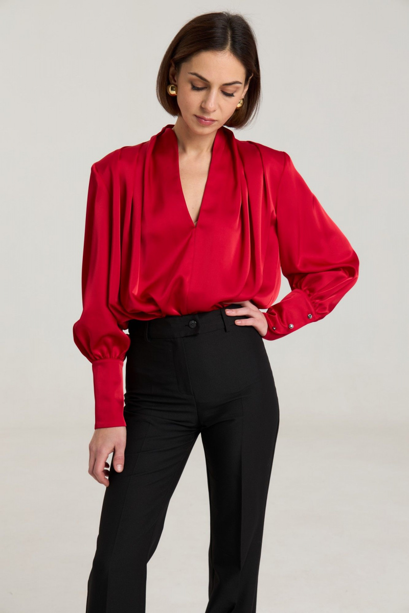 Блузы THE NAME 2453 красный