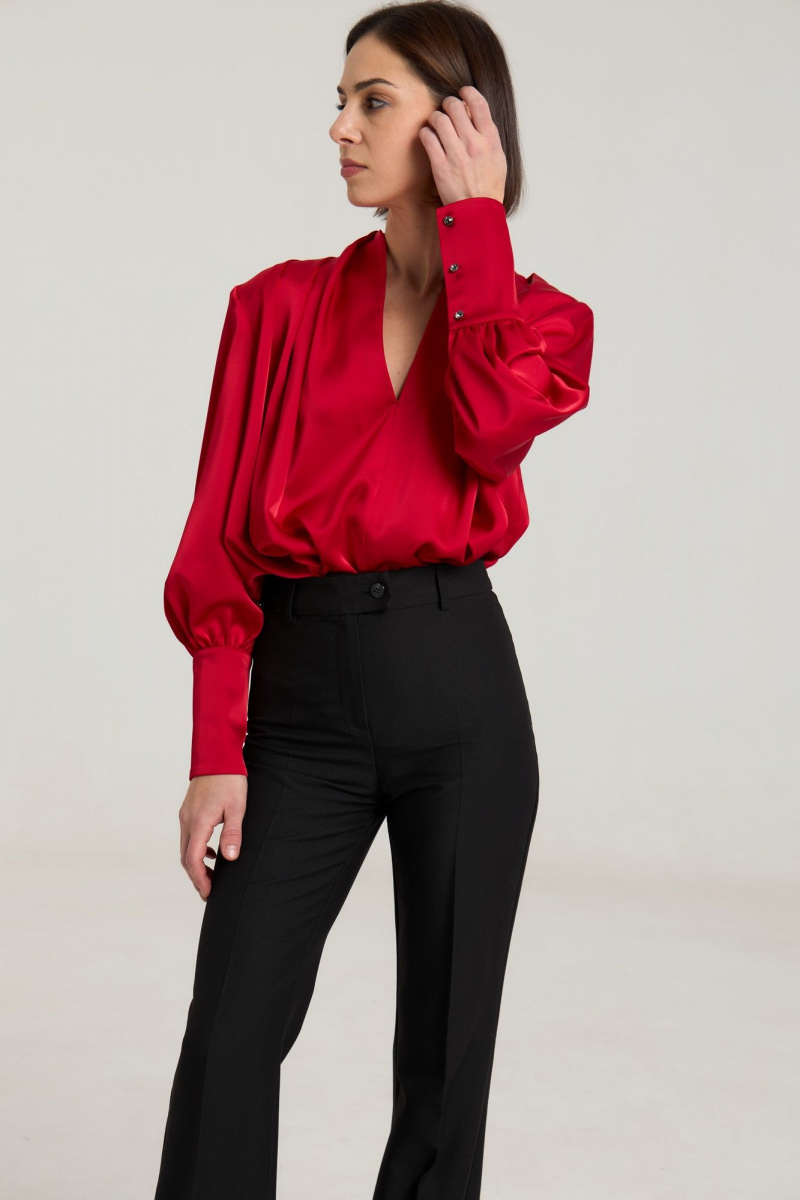 Блузы THE NAME 2453 красный