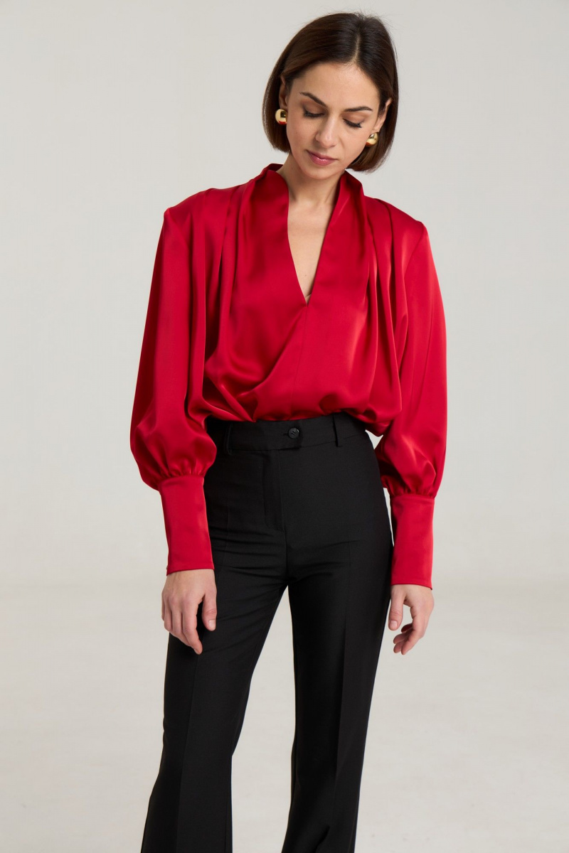 Блузы THE NAME 2453 красный