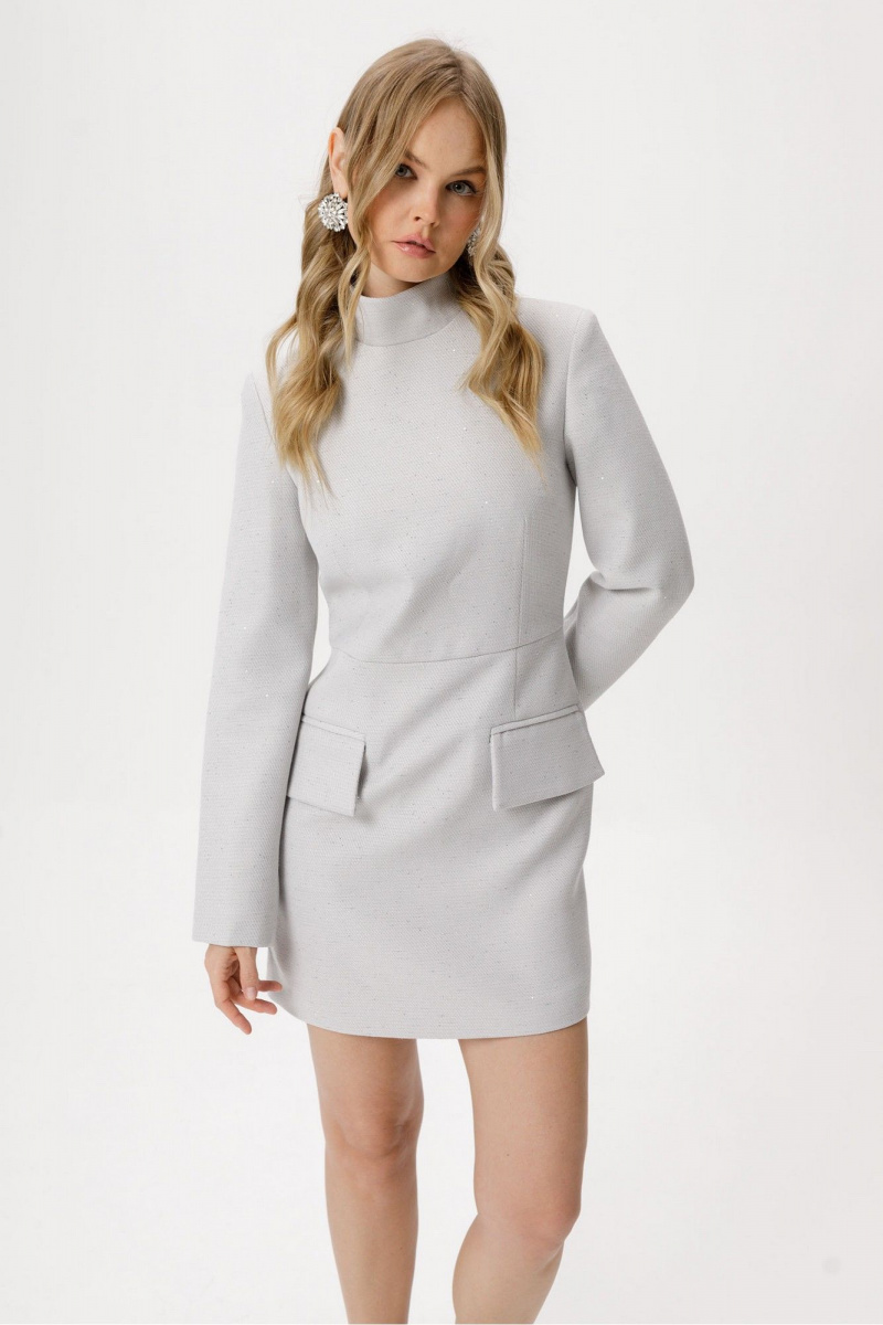 Платья PiRS 6340 серый