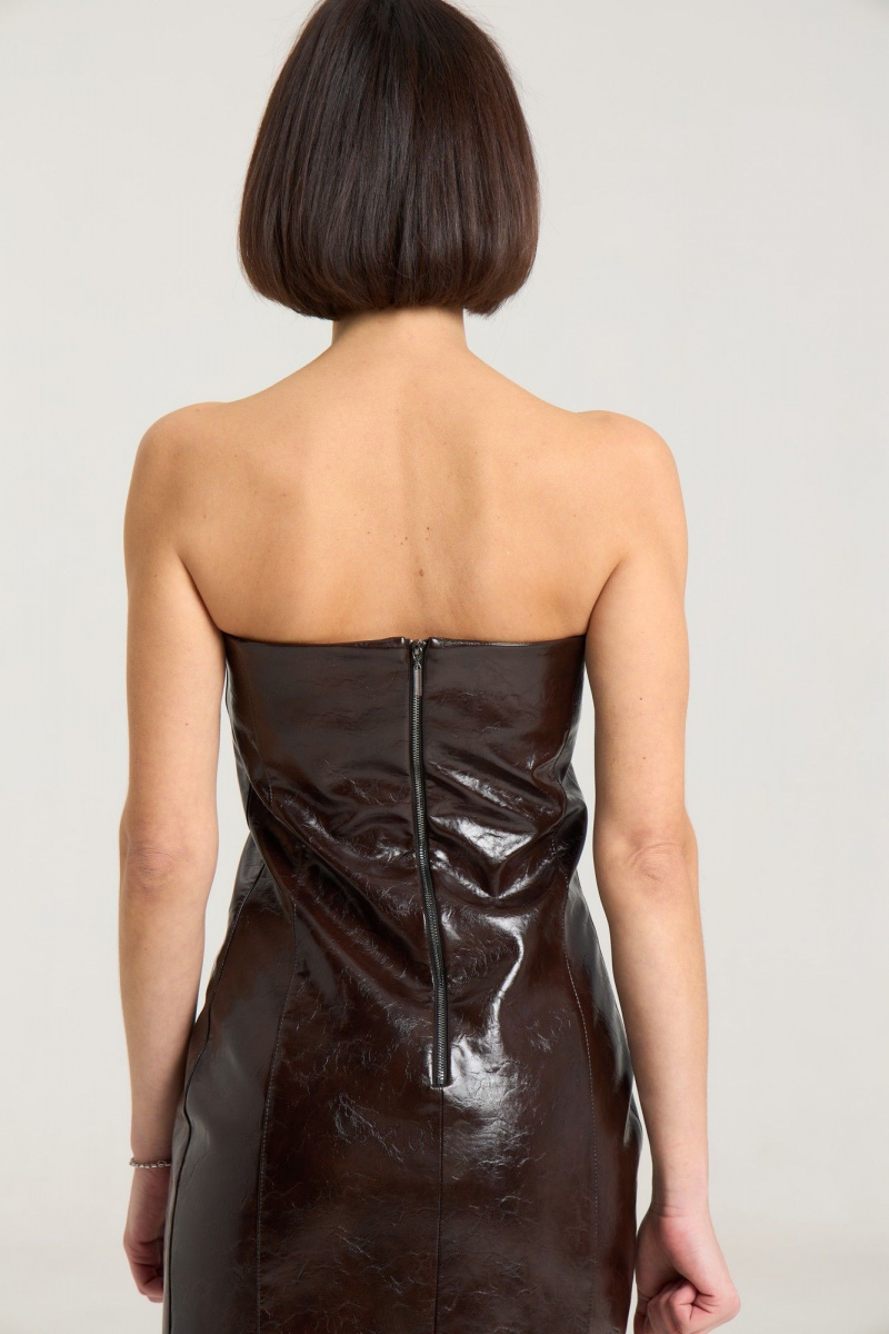 Платья THE NAME 2464 шоколад