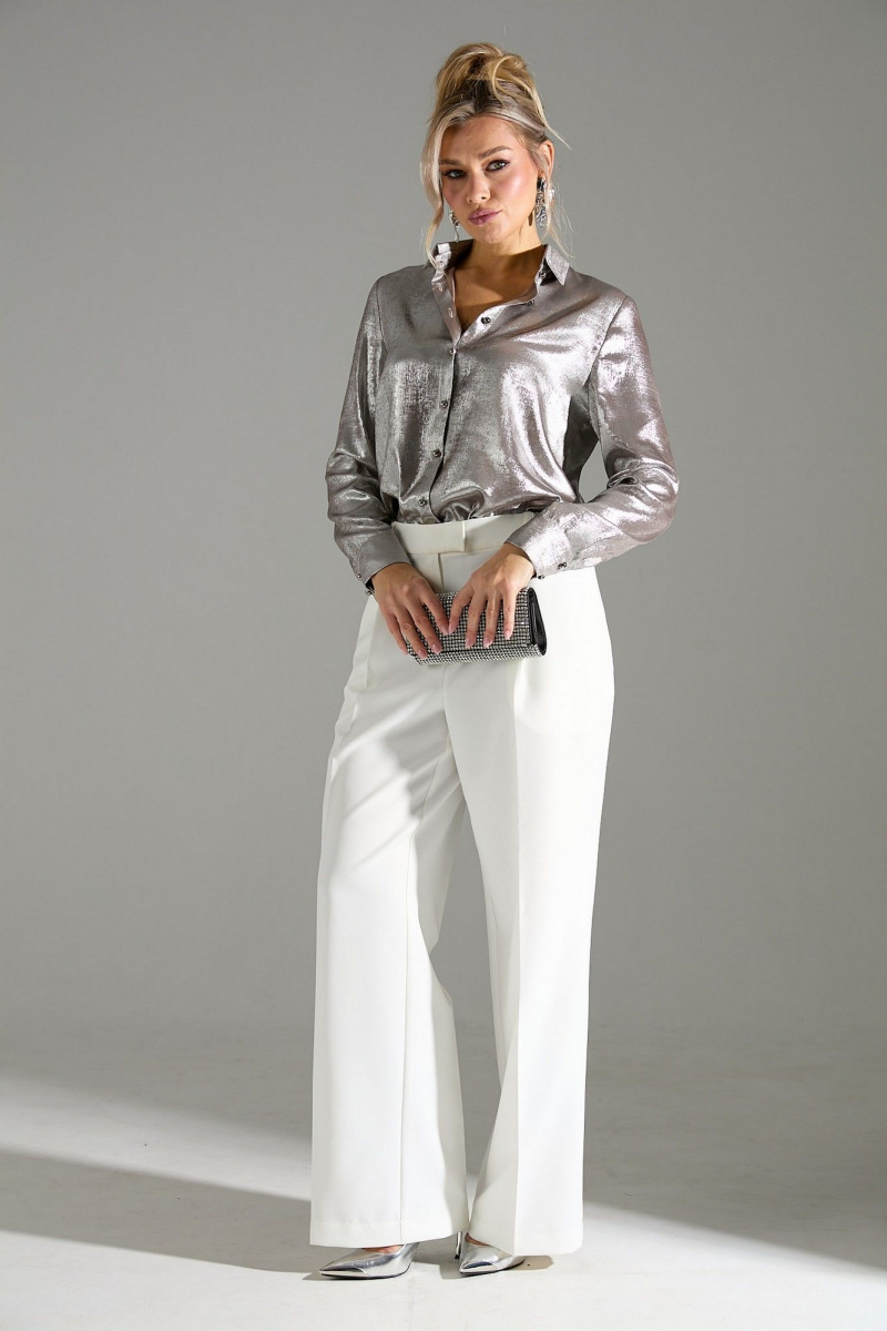 Брючный комплект LM К146010 бежевый_шиммер