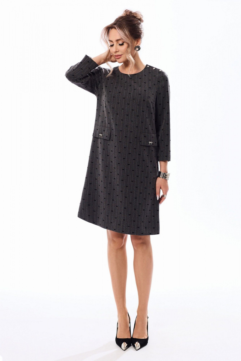 Платья Golden Valley 44082-3 графит