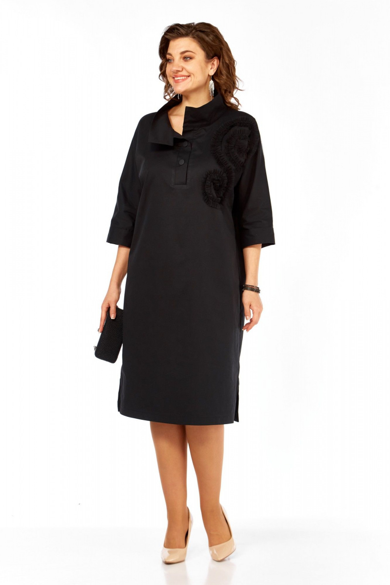 Платья БагираАнТа 1082А черный