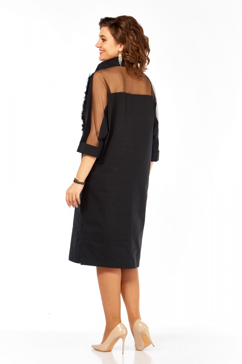 Платья БагираАнТа 1082А черный